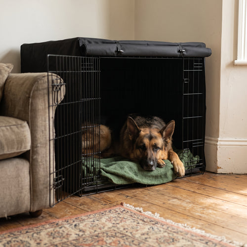ZenCalm Den Cover™ — Blackout Crate Cover