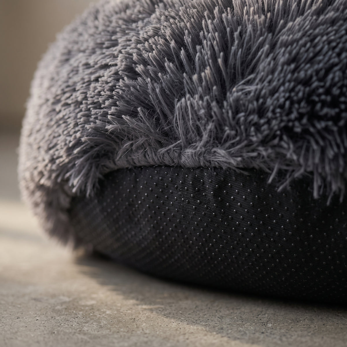 ZenCalm Den™ — Calming Donut Bed