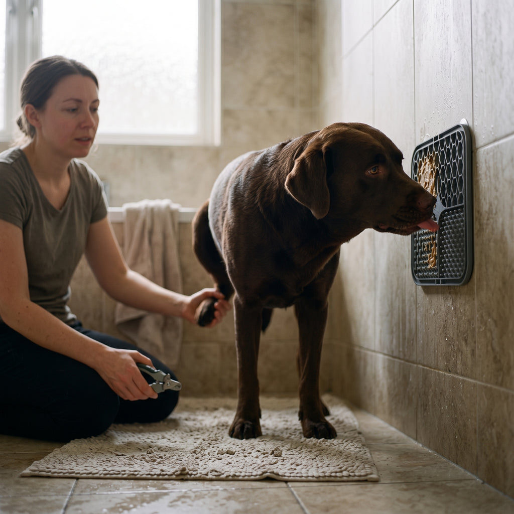 ZenCalm Settle™ — Suction Lick Mat