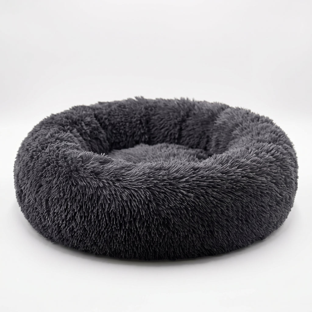 ZenCalm Den™ — Calming Donut Bed