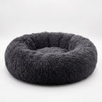 ZenCalm Den™ — Calming Donut Bed