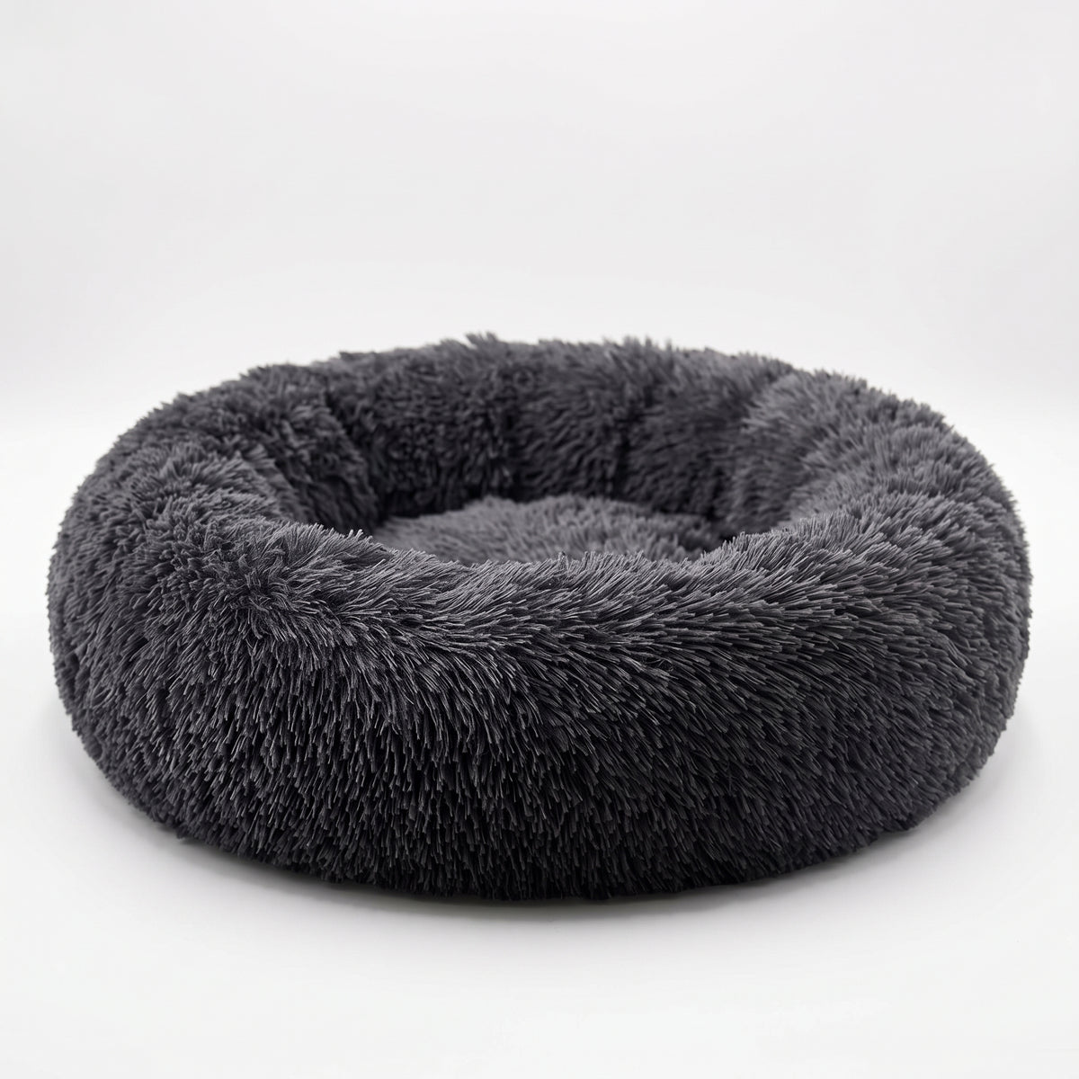 ZenCalm Den™ — Calming Donut Bed