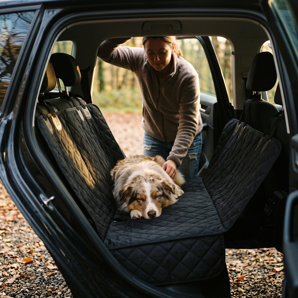 ZenCalm Roam™ — Hammock Car Seat Den