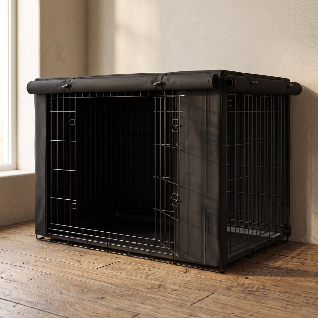 ZenCalm Den Cover™ — Blackout Crate Cover