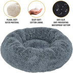 ZenCalm Den™ — Calming Donut Bed