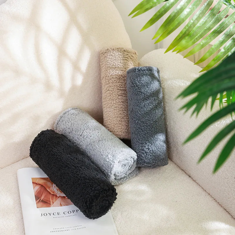 ZenCalm Comfort Blanket™ — Water-Resistant Sherpa Throw