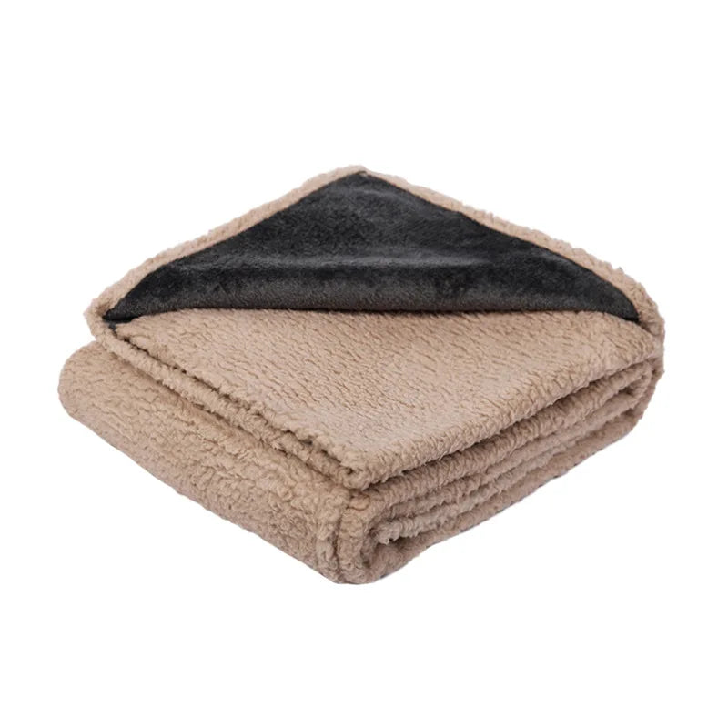 ZenCalm Comfort Blanket™ — Water-Resistant Sherpa Throw