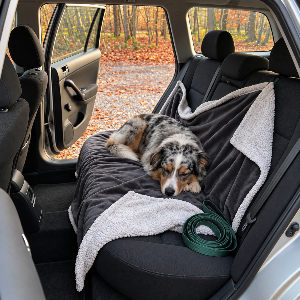 ZenCalm Comfort Blanket™ — Water-Resistant Sherpa Throw