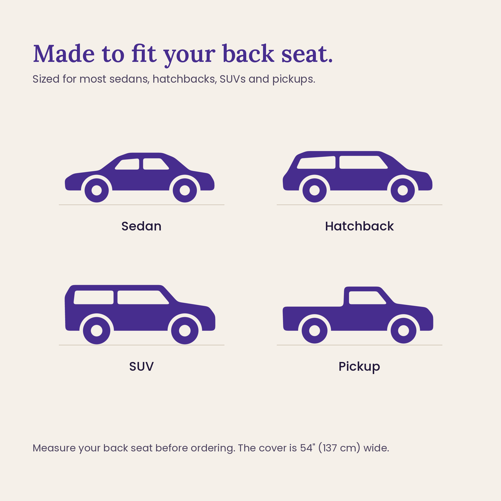 ZenCalm Roam™ — Hammock Car Seat Den
