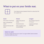 ZenCalm Settle™ — Suction Lick Mat